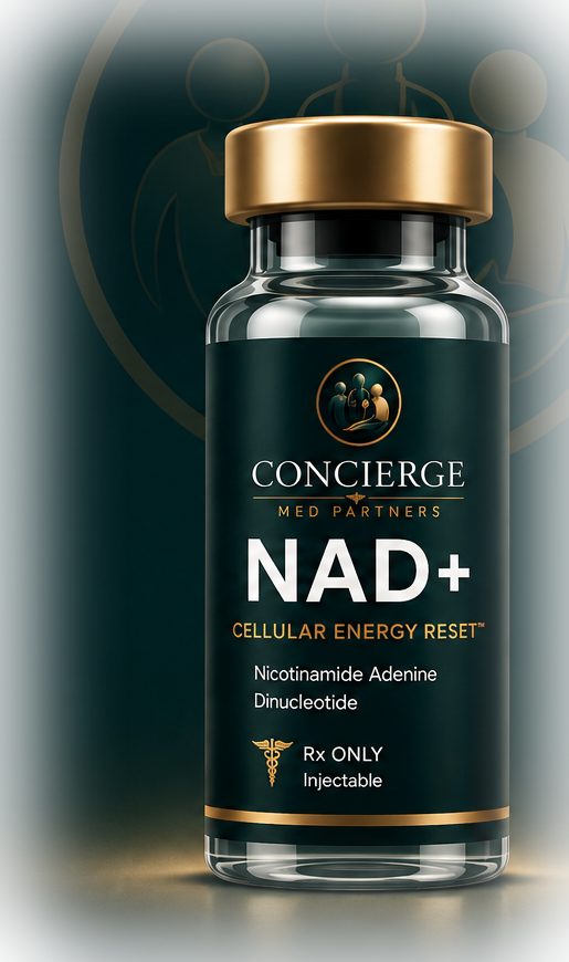 Concierge Med Partners NAD+ longevity vial